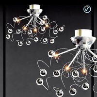 Modern Crystal chandelier with 11 Lights Chrom