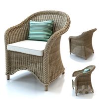 Armchear rattan