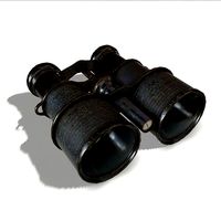 Black Vintage Binocular