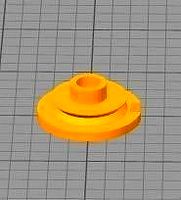 Imperial Disk helmet tie pilot