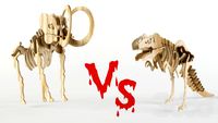 Тиранозавр VS Мамонт