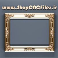 3d carved frame for cnc engraving