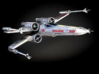 StarWars X-Wing Fighter with Interior