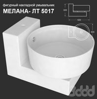 умывальник МЕЛАНА ЛТ-5017