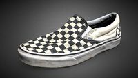 VANS Classic Slip On Toile Damier model
