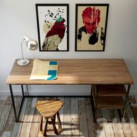 The_desk_metal_&_wood