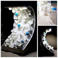 Night lamp Santorini | 3D