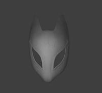 Fox mask  | 3D