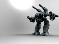 Mech Stone Rhino - Behemoth | 3D