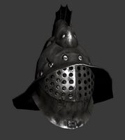 Gladiator Mirmillone Helm 3D Model