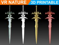 World of Warcraft Frostmourne Sword 3D Printable 180707 | 3D
