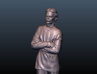 Maksim Gorky statue | 3D