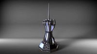 ROBOCOP HAND STATUE | 3D
