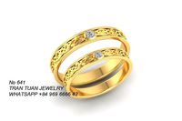 641 Diamond Wedding Ring  | 3D