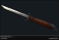 Dishonored Corvos Sword | 3D