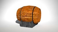 Barrel 3D Model