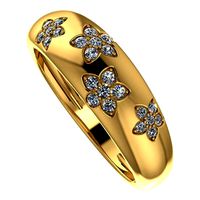 Ring with flower | 3D