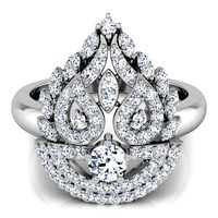 Fire Shape Ring | 3D