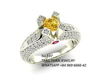 597 Diamond Ring for Women | 3D