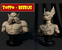 Beerus STL- Toppo STL - Dragon Ball Super  | 3D