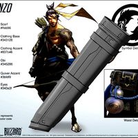 Overwatch Hanzo Cosplay - Quiver | 3D