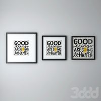 Art.com-GOOD THINGS ARE GOING TO HAPPEN