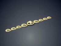 Beautiful Girly Bracelet 1108 | 3D