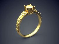 Engraved Ring 2379 | 3D