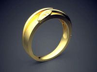 Engraved Ring 2866 | 3D