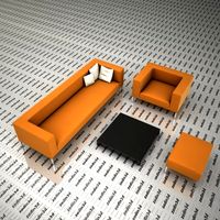 Sofa 02 3D Model