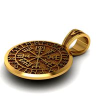 Runic compass Vegvizir | 3D