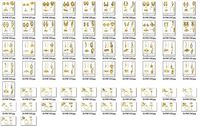 Collection- Bulk Pendant Sets-0010-3dm without stones-21 Files | 3D