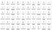 Collection- Bulk Pendants-0007-3dm without stones-60 Files | 3D