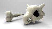 Cubone Skull and Bone COSPLAY 3D Printable Model | 3D