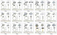 Collection- Bulk Rings-0007-3dm with stones-15 Files | 3D