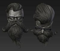 Dead Hipster | 3D