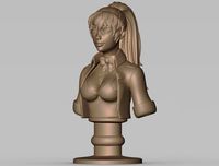 Shura Kirigakure Blue Exorcist bust | 3D