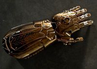 THANOS INFINITY GAUNTLET FROM INFINITY WAR | 3D