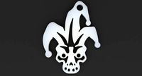 Jester Skull Pendant | 3D