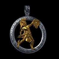 Pendant of Perseus with the head of the Gorgon | 3D