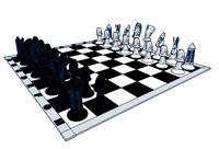 Chess Set Pharaon | 3D