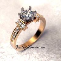 Woman Ring WR 91 | 3D