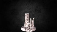 Tyranid Biomass Spinal Spire - Small | 3D