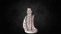Tyranid Biomass Spinal Spire - Large | 3D