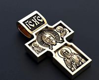 Cross with the Savior and St George the Victorious 361 | 3D