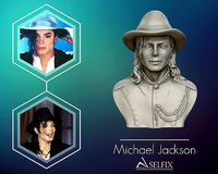 Michael Jackson 3D sculpture | 3D