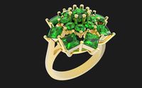 437 Diamond Ring for women | 3D