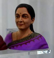 Nirmala Sitharaman The Defence Minister of India | 3D
