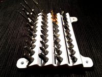 Hex bits wall organizer | 3D
