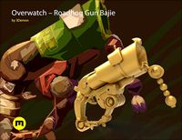 Overwatch Roadhog Gun Bajie | 3D